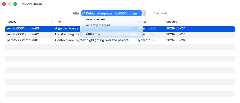 The filter picker